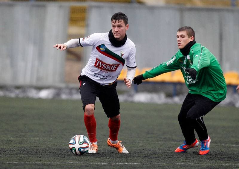 Football. Friendly Match. GKS Tychy - Rozwoj Katowice. 10.01.2015