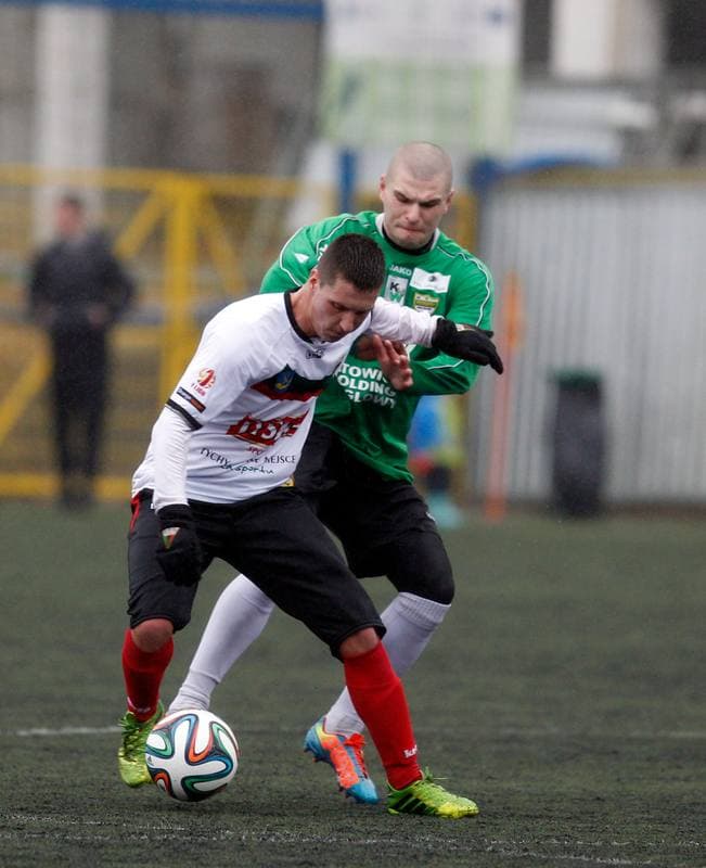Football. Friendly Match. GKS Tychy - Rozwoj Katowice. 10.01.2015