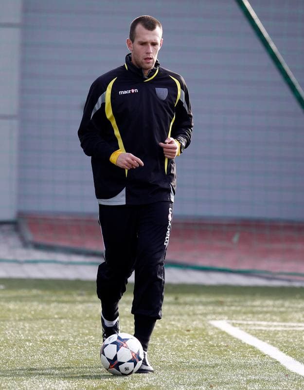 Football. GKS Katowice. Training. 07.08.2014