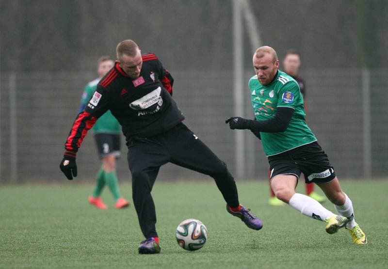 Football. Friendly Match. Energetyk ROW Rybnik - Gornik II Zabrze. 23.01.2015