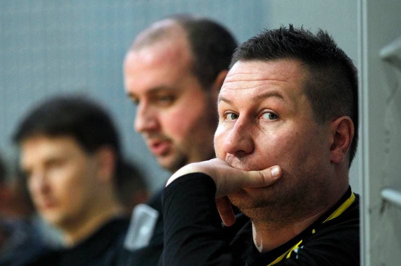 Football. GKS Katowice. Press Conference. 24.01.2015