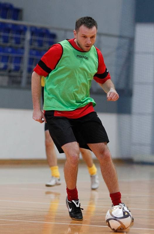 Football. GKS Katowice. Press Conference. 24.01.2015