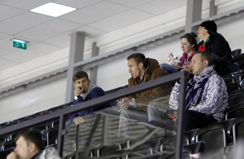 Ice Hockey. Polska Hokej Liga. GKS Tychy - Comarch Cracovia Krakow. 19.01.2014