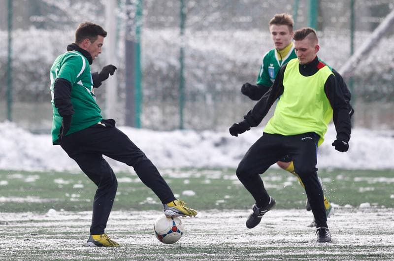 Football. Friendly Match. Ruch Radzionkow - Malapanew Ozimek. 31.01.2015