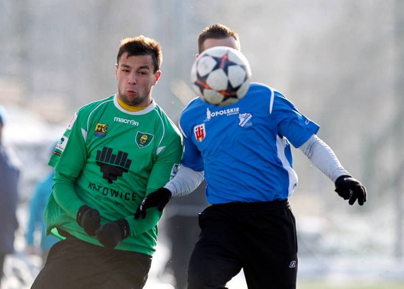 Football. Friendly Match. GKS Katowice - MKS Kluczbork. 31.01.2015
