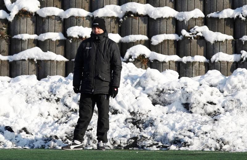 Football. Friendly Match. GKS Katowice - MKS Kluczbork. 31.01.2015