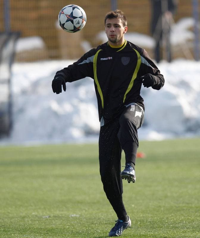 Football. GKS Katowice. Training. 07.08.2014