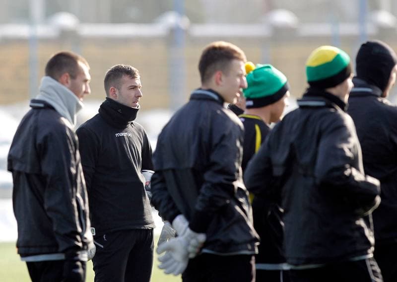 Football. GKS Katowice. Training. 07.08.2014