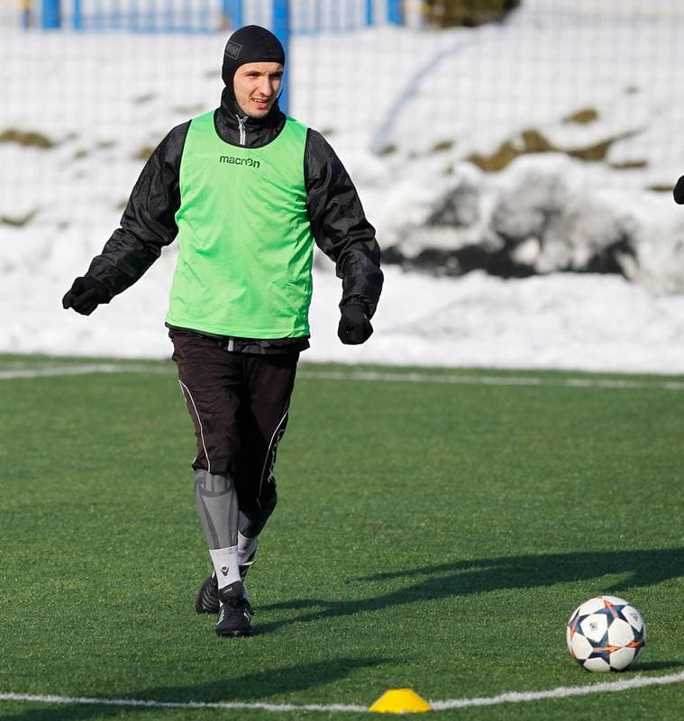 Football. GKS Katowice. Training. 07.08.2014