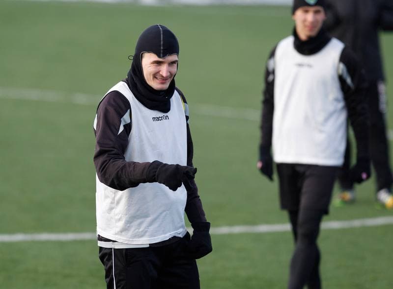 Football. GKS Katowice. Training. 07.08.2014