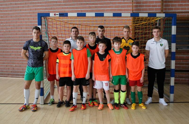 Football. Gieksy. Training. 05.02.2015