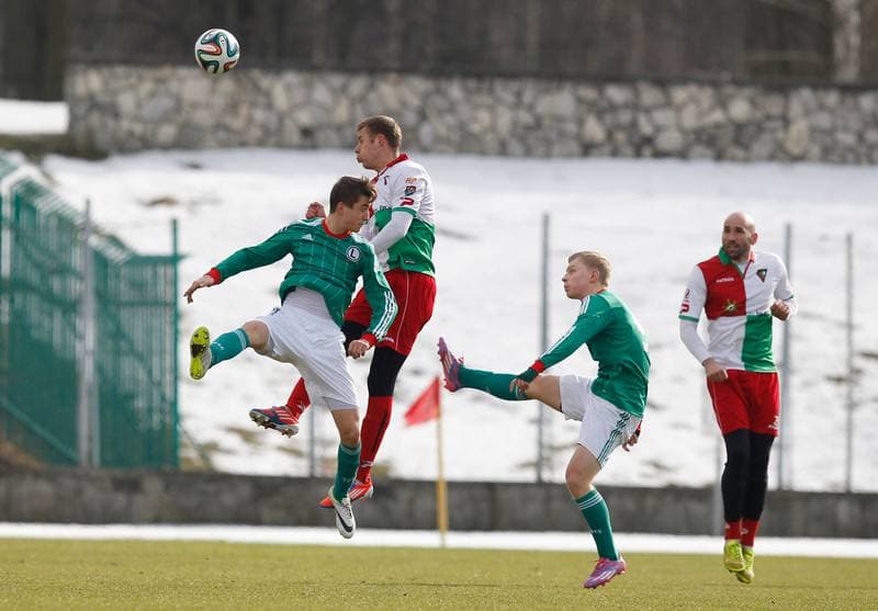 Football. Friendly Match. Zaglebie Sosnowiec - Legia II Warsaw. 21.02.2015