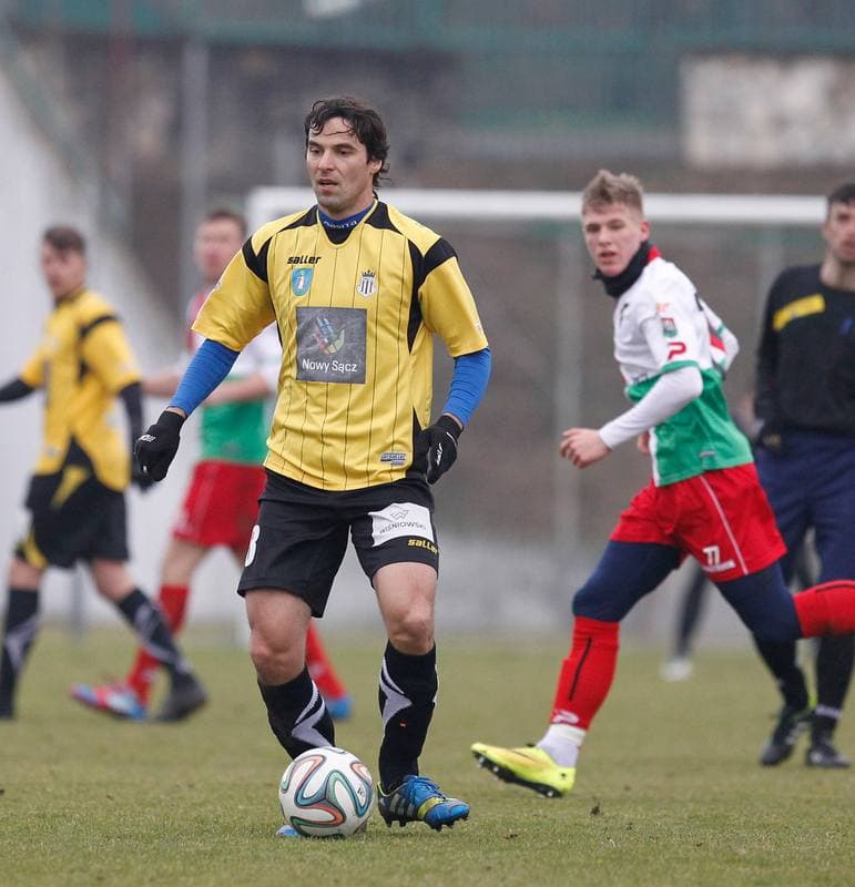 Football. Friendly Match. Zaglebie Sosnowiec - Sandecja Nowy Sacz. 25.02.2015