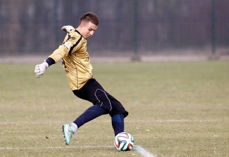 Football. Friendly Match. GKS Katowice - Nadwislana Gora. 28.02.2015