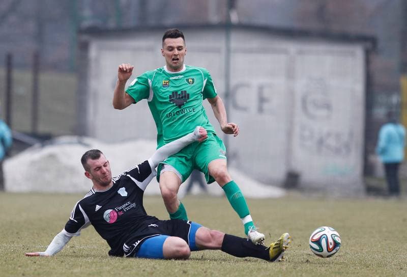 Football. Friendly Match. GKS Katowice - Nadwislana Gora. 28.02.2015