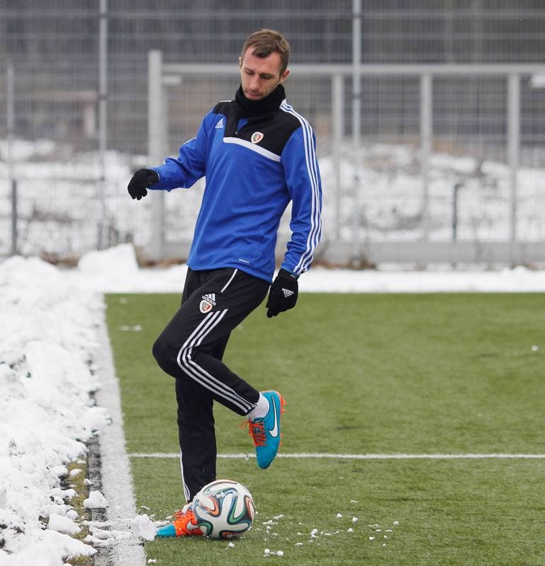 Football. Piast Gliwice. Training. 03.03.2015