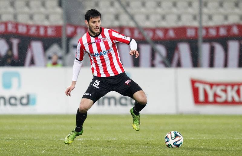 Football. T-Mobile Ekstraklasa. Cracovia Krakow - Piast Gliwice. 13.03.2015