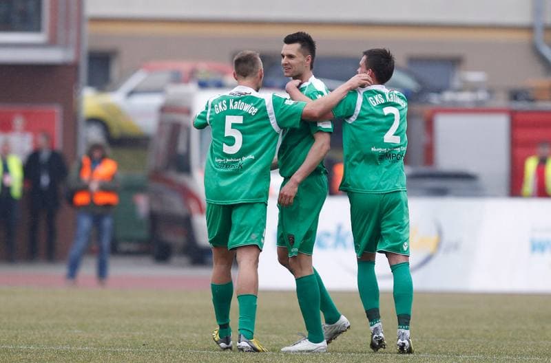 Football. I Liga. Chojniczanka Chojnice - GKS Katowice. 21.03.2015
