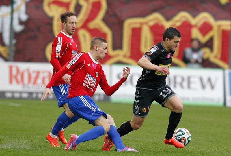 Football. T-Mobile Ekstraklasa. Piast Gliwice - Korona Kielce. 06.12.2013
