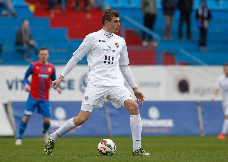 Football. SYNOT Liga. Banik Ostrava - Viktoria Plzen. 05.04.2015