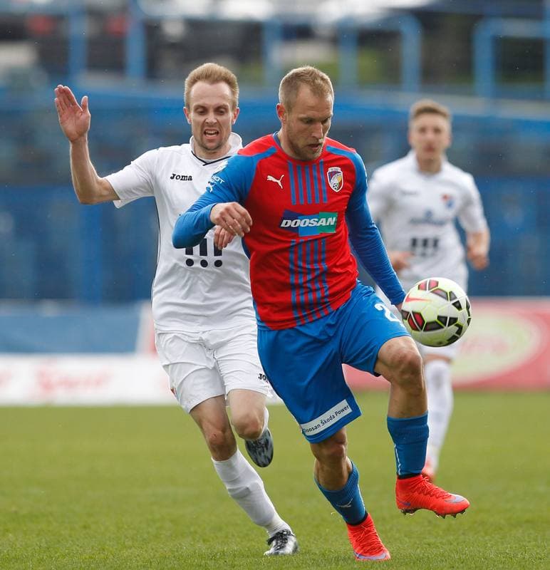 Football. SYNOT Liga. Banik Ostrava - Viktoria Plzen. 05.04.2015