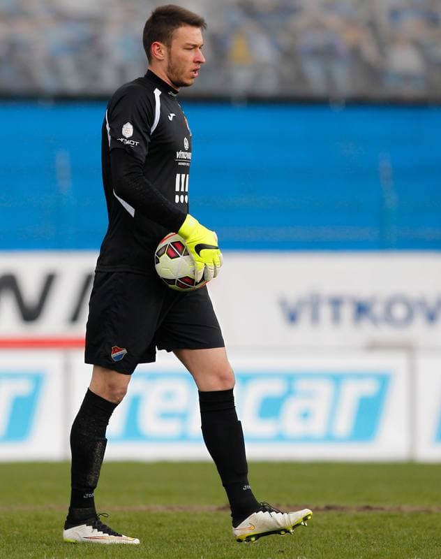 Football. SYNOT Liga. Banik Ostrava - Viktoria Plzen. 05.04.2015