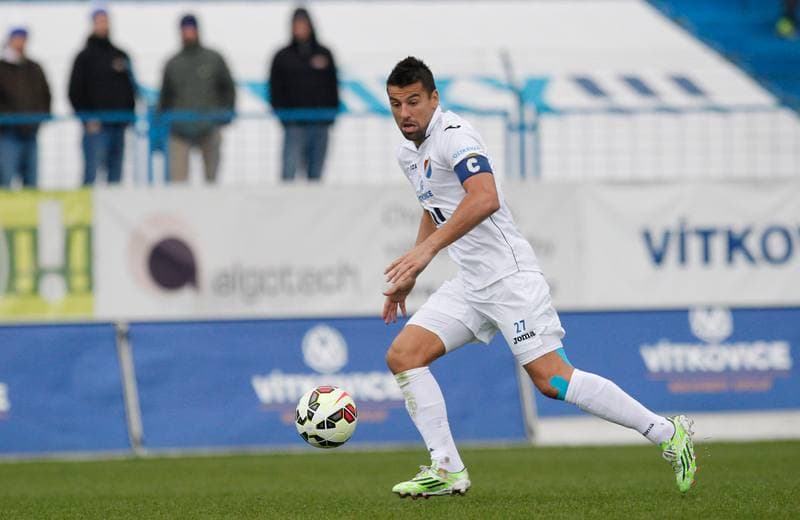 Football. SYNOT Liga. Banik Ostrava - Viktoria Plzen. 05.04.2015