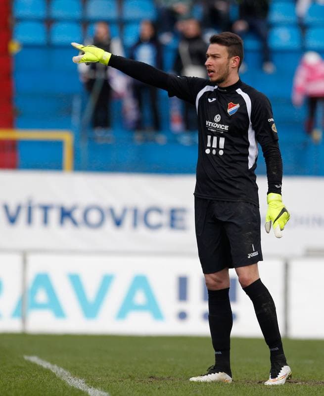 Football. SYNOT Liga. Banik Ostrava - Viktoria Plzen. 05.04.2015