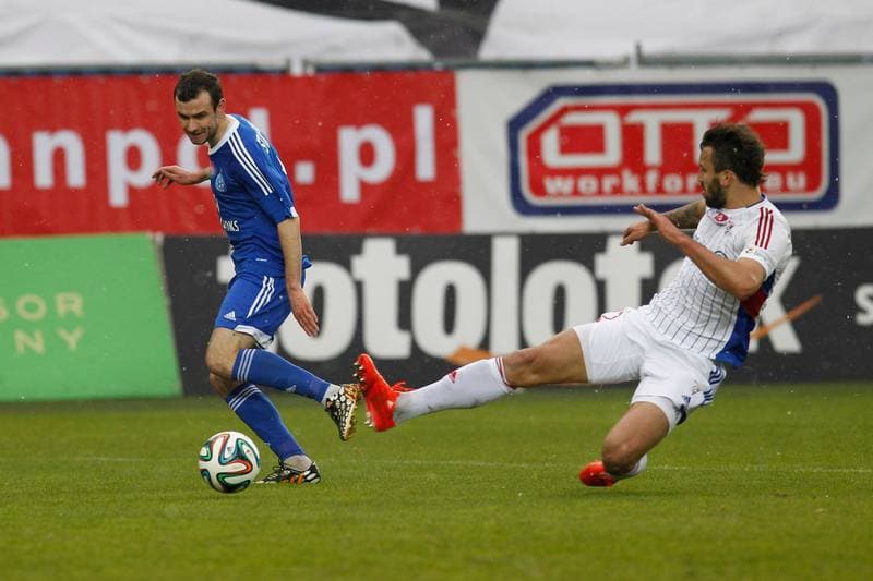 Football. T-Mobile Ekstraklasa. Gornik Zabrze - Ruch Chorzow. 02.04.2015