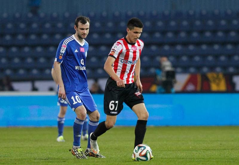 Football. T-Mobile Ekstraklasa. Ruch Chorzow - Cracovia Krakow. 01.12.2013