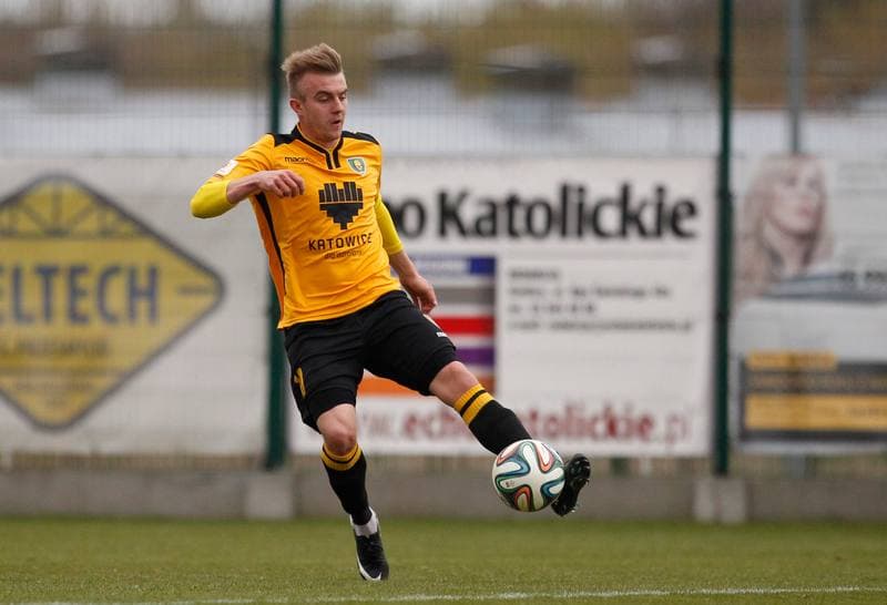 Football. I Liga. Pogon Siedlce - GKS Katowice. 19.04.2015