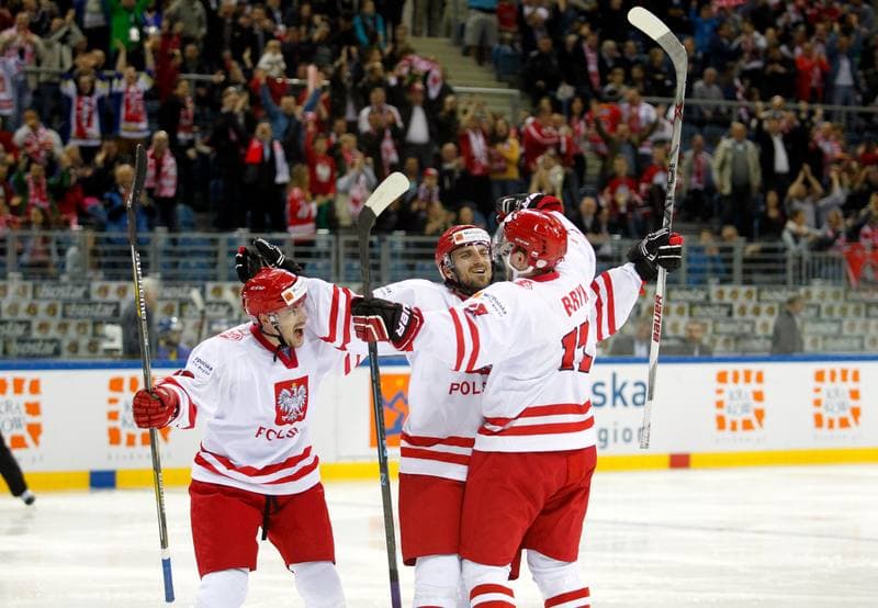 Ice Hockey. IIHF World Championship Division 1A. Poland - Ukraine. 22.04.2015
