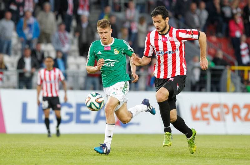 Football. T-Mobile Ekstraklasa. Cracovia Krakow - GKS Belchatow. 10.05.2015