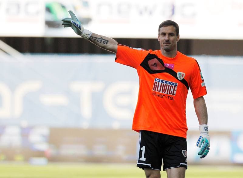 Football. T-Mobile Ekstraklasa. Piast Gliwice - Gornik Leczna. 07.11.2014