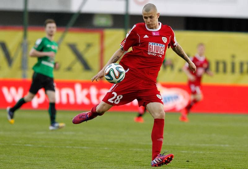 Football. T-Mobile Ekstraklasa. Piast Gliwice - Gornik Leczna. 07.11.2014