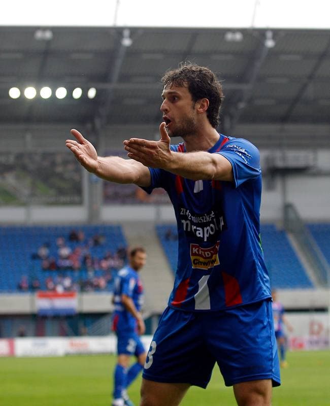 Football. Polish Cup. Piast Gliwice - Podbeskidzie Bielsko Biala. 04.03.2015