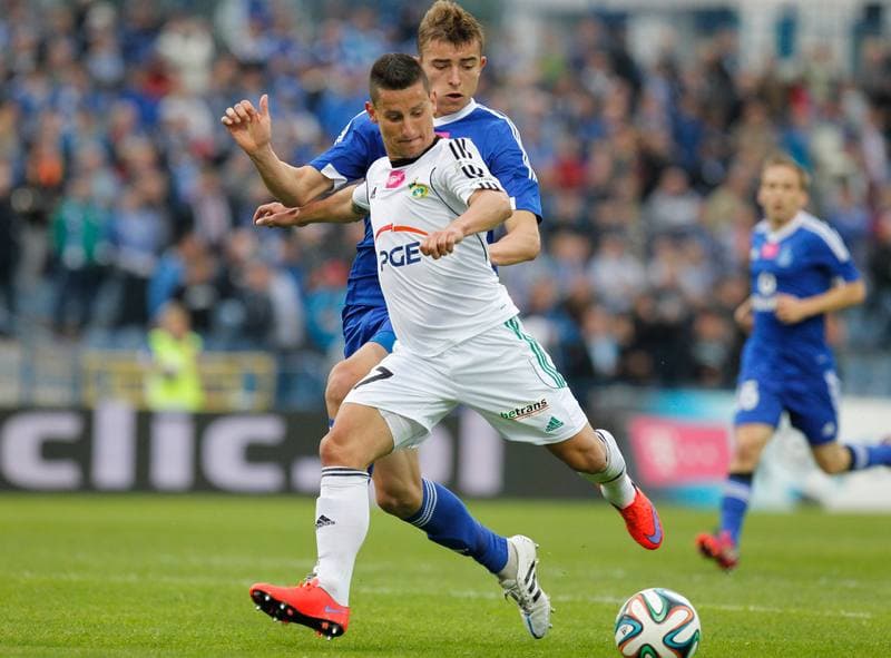 Football. T-Mobile Ekstraklasa. Ruch Chorzow - GKS Belchatow. 21.09.2014