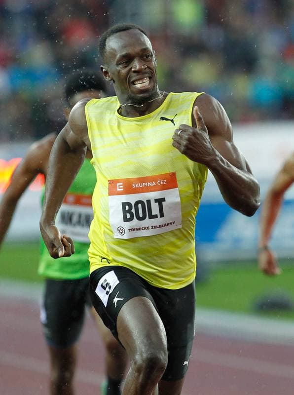 Athletics. IAAF Golden Spike. Usain Bolt - . 26.05.2015
