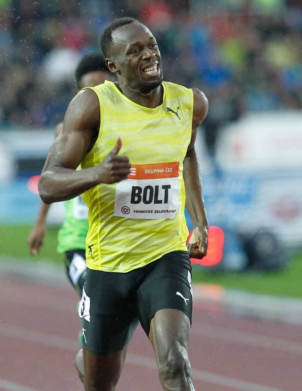 Athletics. IAAF Golden Spike. Usain Bolt - . 26.05.2015