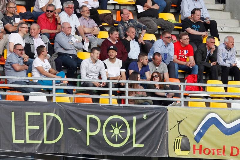 Football. T-Mobile Ekstraklasa. Podbeskidzie Bielsko Biala - Cracovia Krakow. 29.05.2015