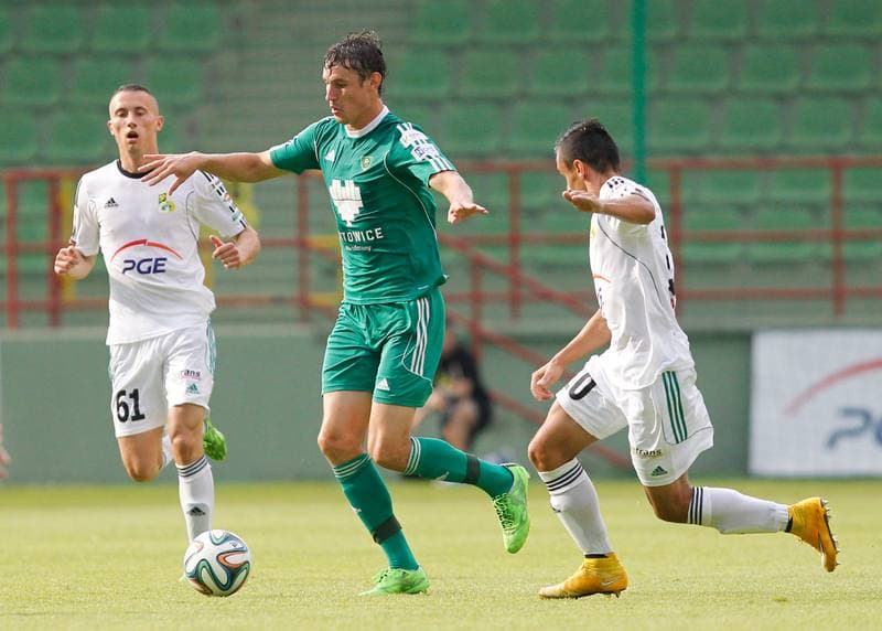 Football. Friendly Match. GKS Belchatow - GKS Katowice. 21.01.2015