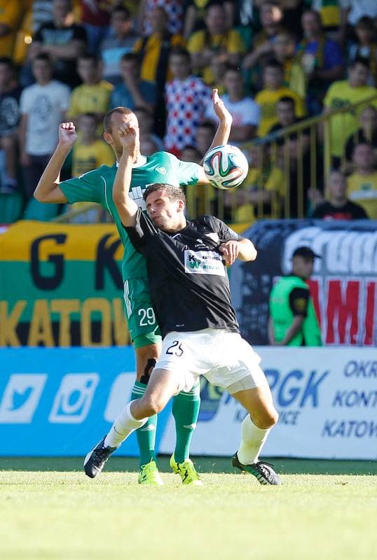 Football. Polish Cup. GKS Katowice - Rozwoj Katowice. 26.07.2015