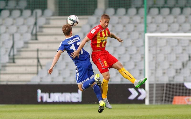 Football. T-Mobile Ekstraklasa. Korona Kielce - Ruch Chorzow. 30.10.2013