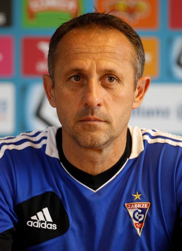 Football. Gornik Zabrze. Press Conference. 06.08.2015