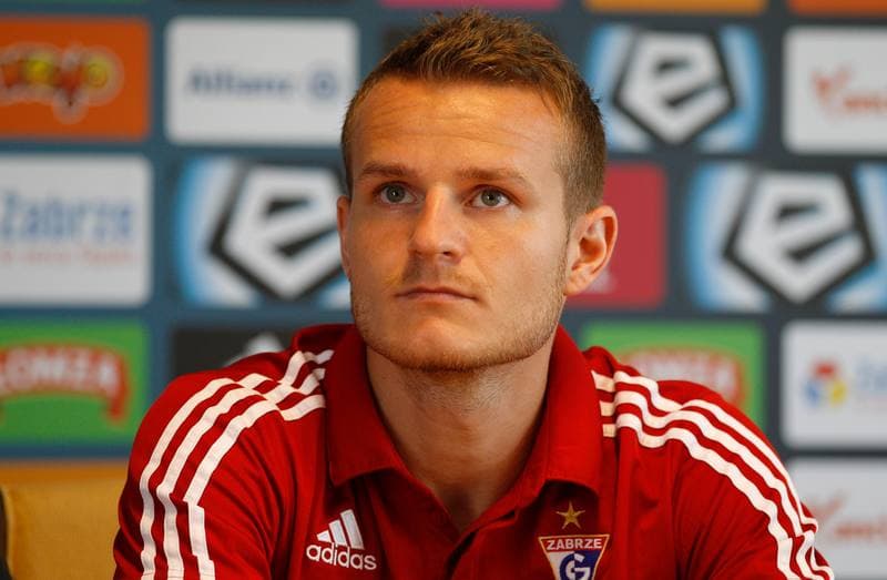 Football. Gornik Zabrze. Press Conference. 06.08.2015