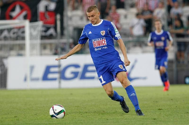 Football. T-Mobile Ekstraklasa. Cracovia Krakow - Piast Gliwice. 13.03.2015