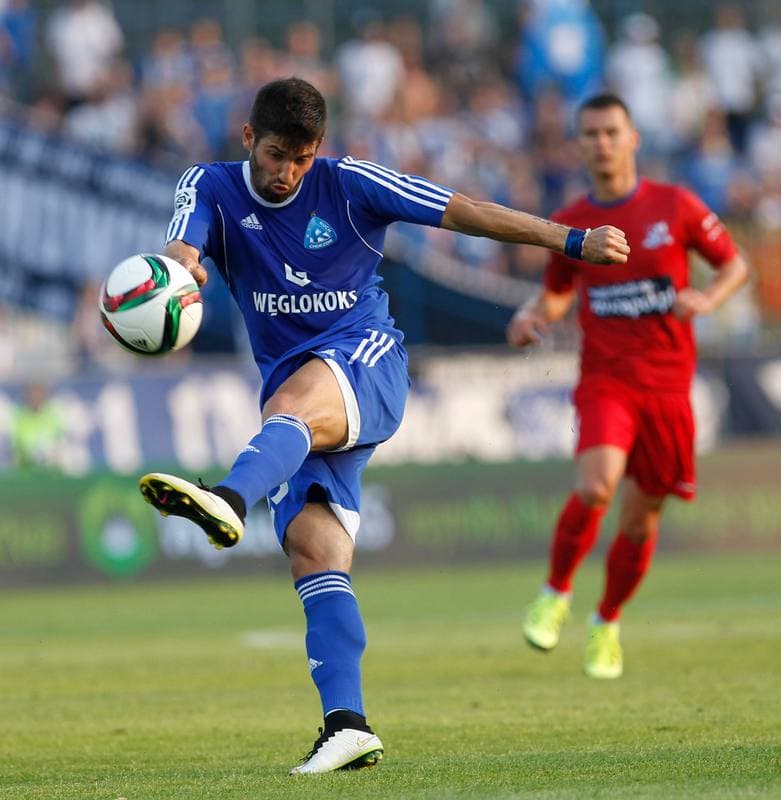 Football. PKO BP Ekstraklasa. Ruch Chorzow - Podbeskidzie Bielsko Biala. 10.08.2015