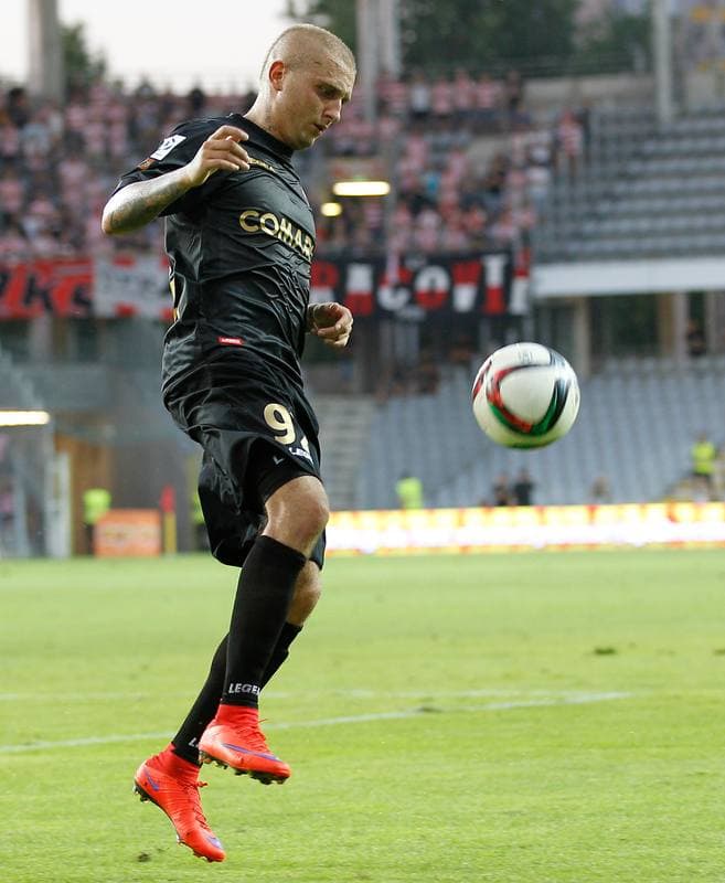 Football. PKO BP Ekstraklasa. Korona Kielce - Cracovia Krakow. 14.08.2015