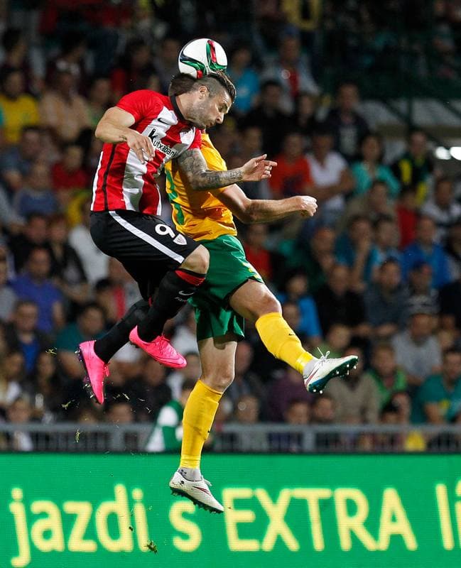 Football. UEFA Europa League. MSK Zilina - Athletic Club. 20.08.2015