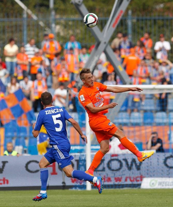 Football. PKO BP Ekstraklasa. Ruch Chorzow - Termalica Bruk-Bet Nieciecza. 22.08.2015